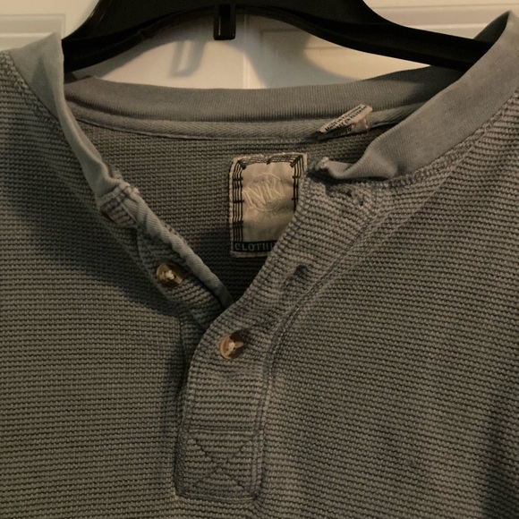 NK Ranch Oversized Henley Vintage - Picture 2 of 6